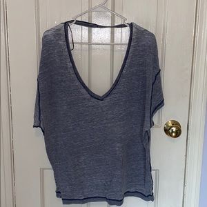 Free People open back t-shirt